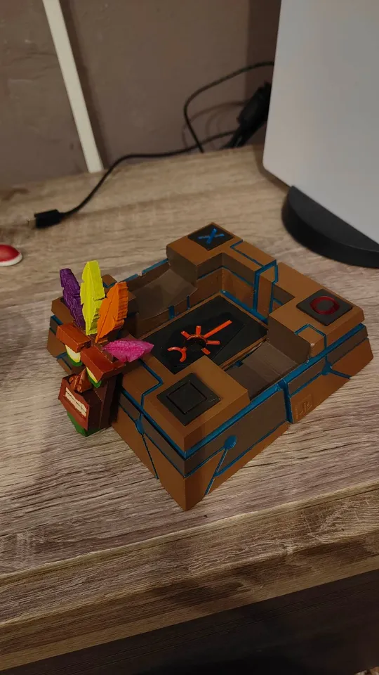 PS5 Crash Bandicoot controller base by alexxd | Download free STL model ...