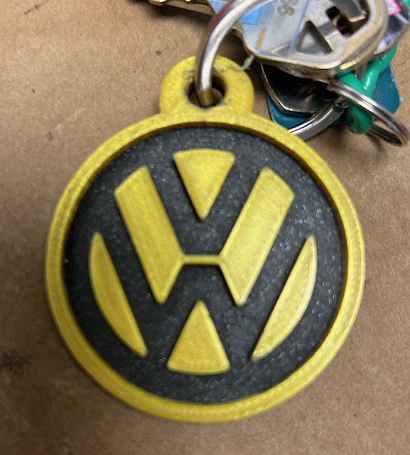 VW keychain by Zofo | Download free STL model | Printables.com