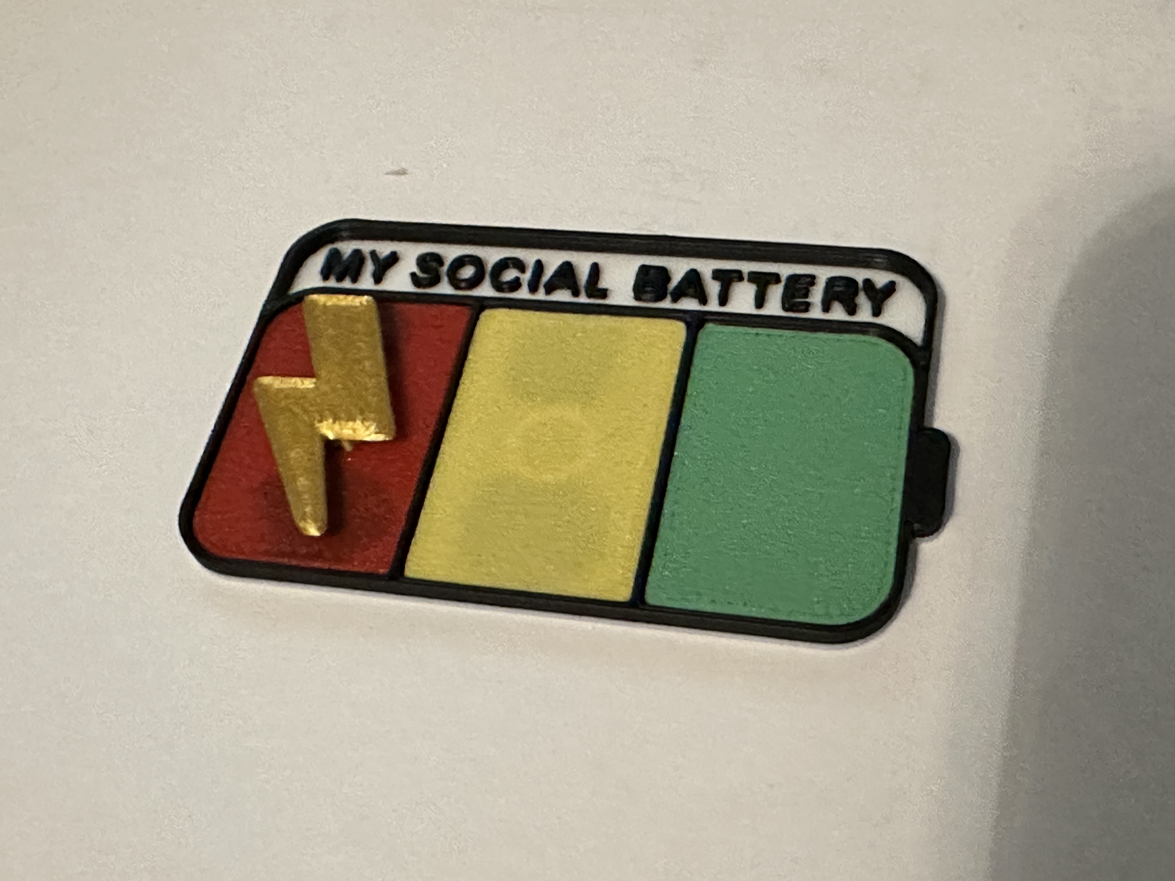 My Social Battery: An Interactive Pin by markury | Download free STL ...