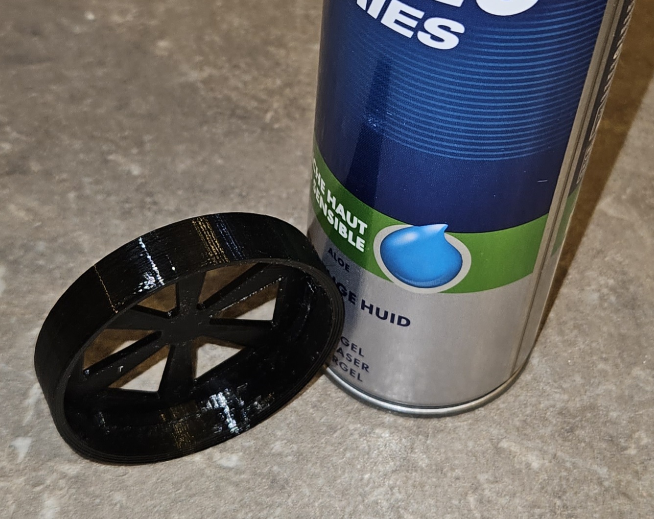 Shaving Can anti rust Foot