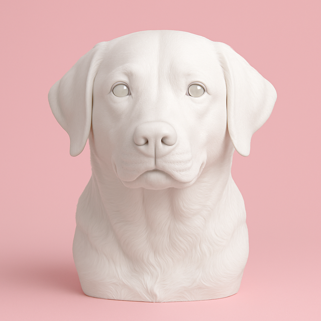 Labrador Retriever Head Model
