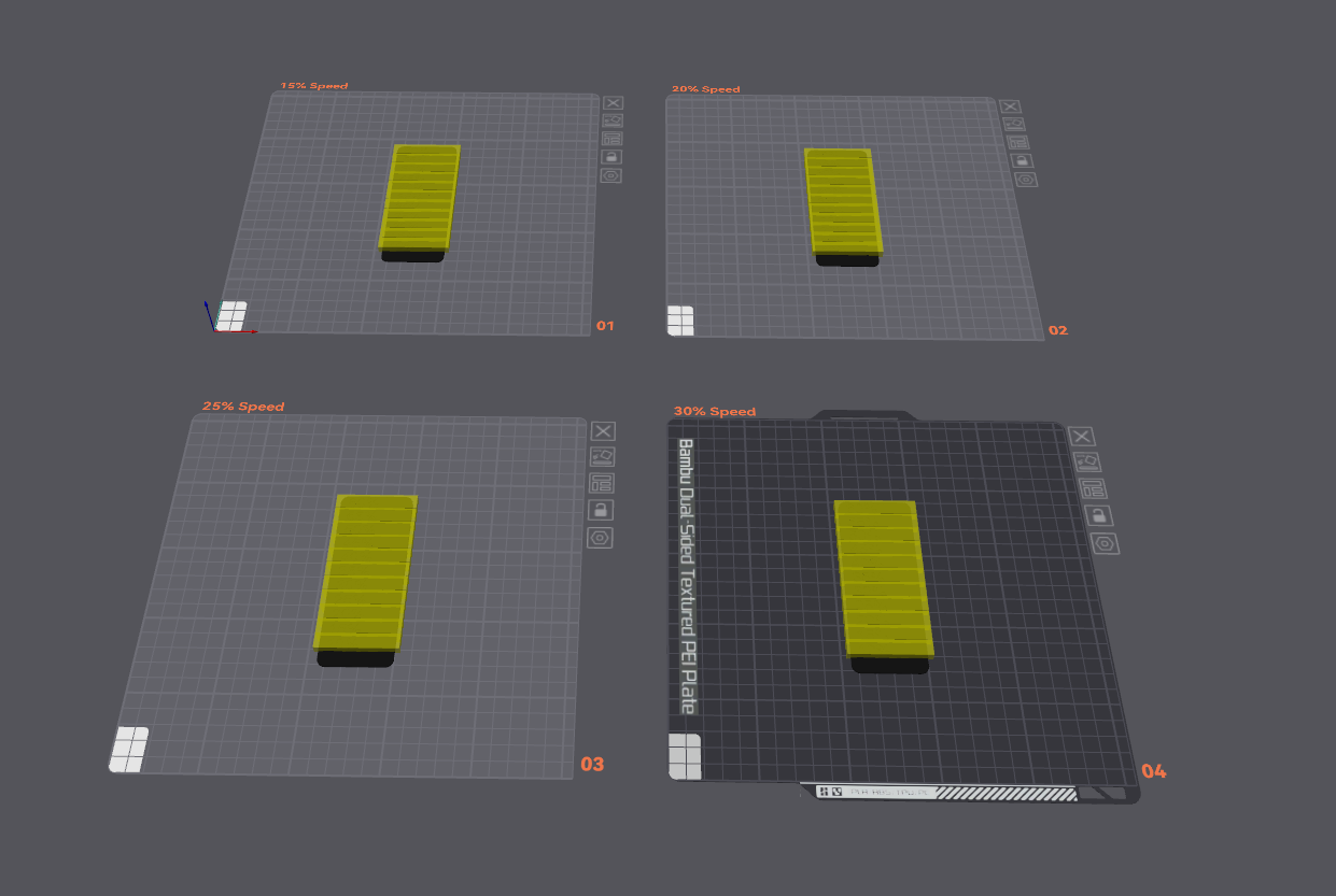 Bambu Lab X1C/P1P Ironing Flow Test