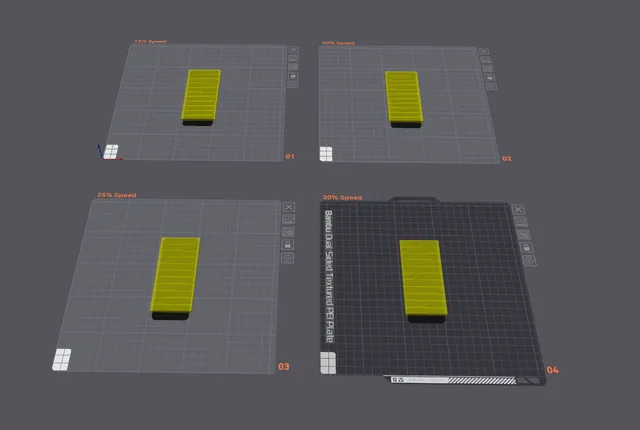 Bambu Lab X1C/P1P Ironing Flow Test