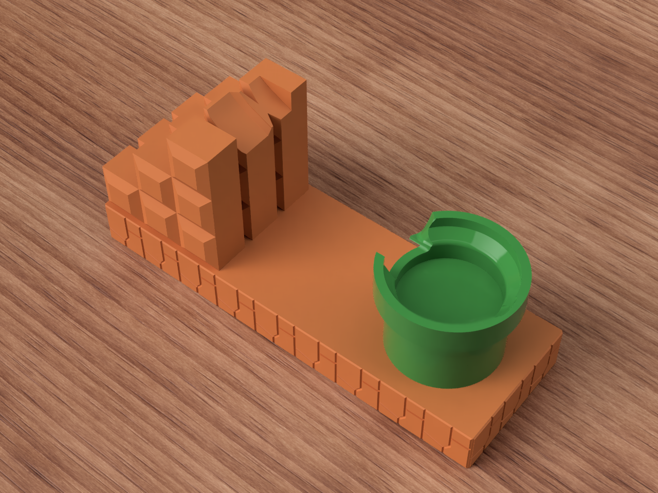Mario Themed GBA Display Stand By JamesThePrinter Download Free STL mario-themed-gba-display-stand-by-jamestheprinter-download-free-stl