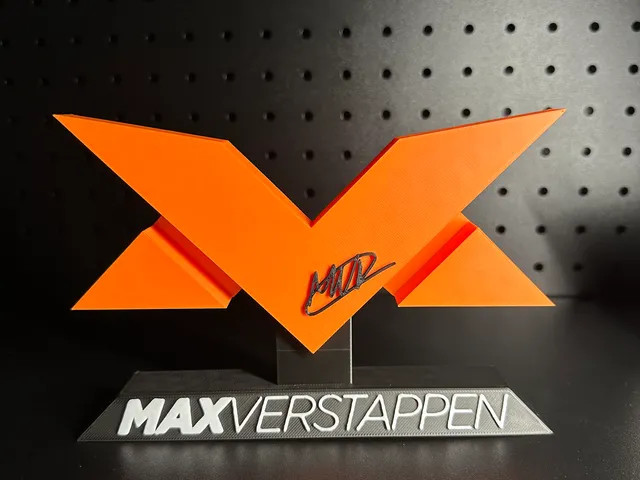 Max Verstappen Autograph Logo