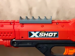 Free 3D file Zuru Xshot Griefer add on parts 🎲・Object to download and to  3D print・Cults