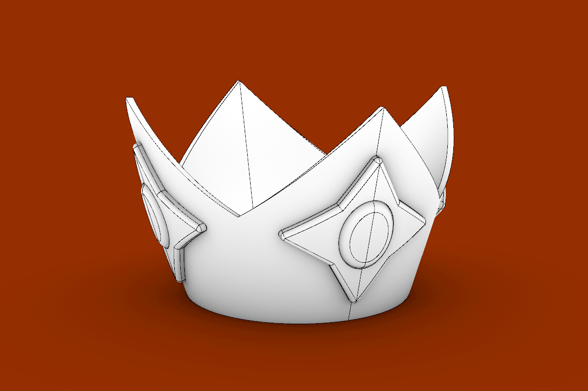 Princess Rosalina Star Crown By Ubermeisters Download Free Stl Model 7073