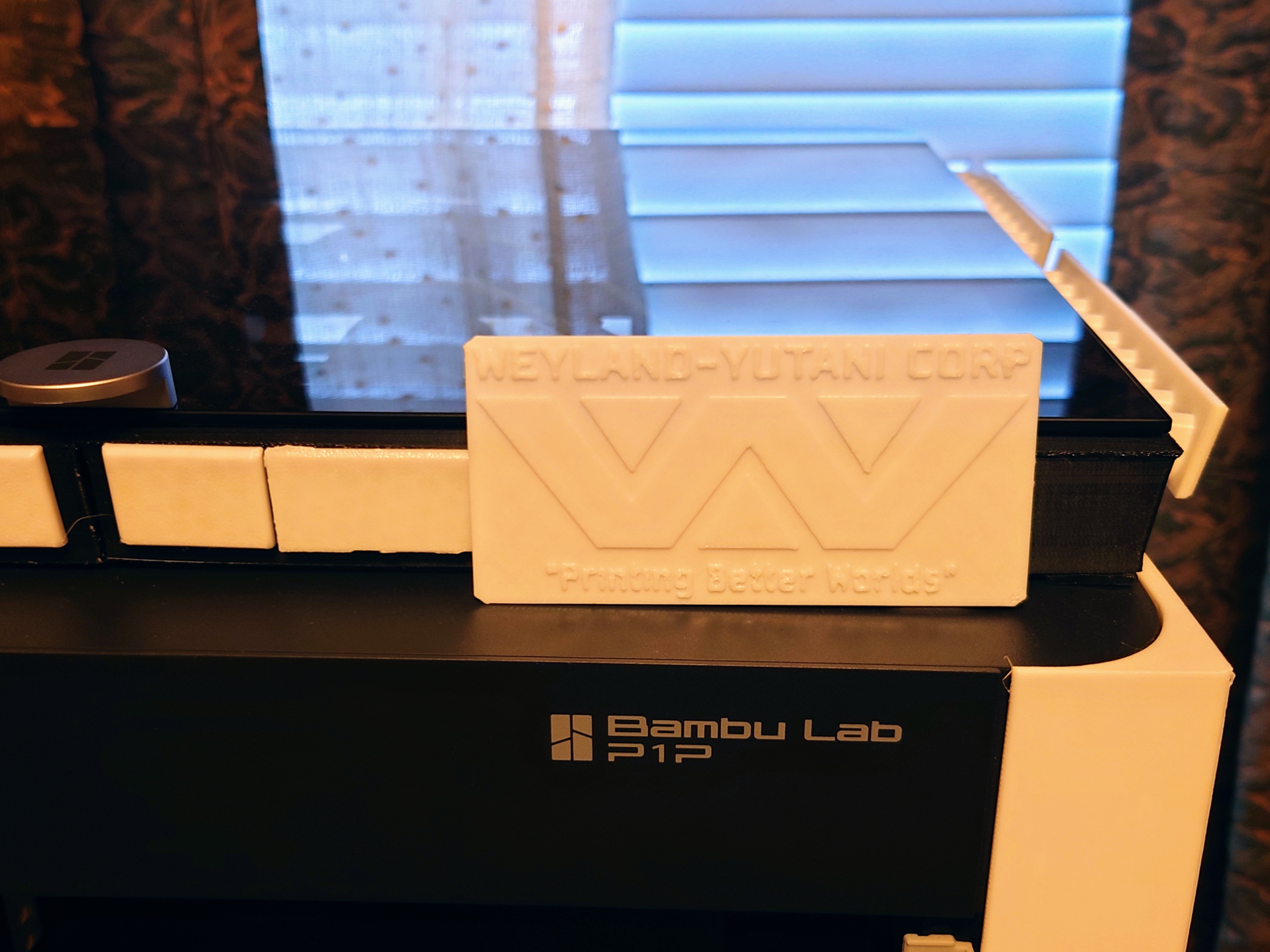 Weyland Yutani "Printing Better Worlds" remix monochrome