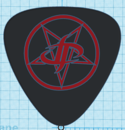 Drowningpool Jumbo Guitar pick