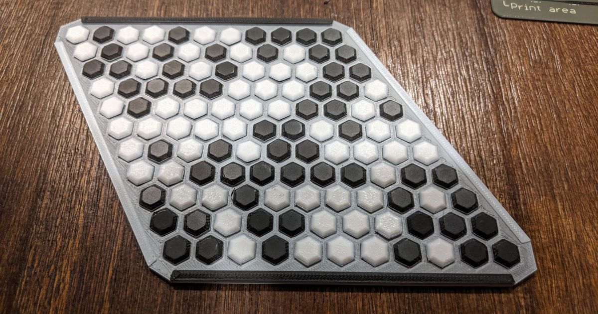 Hex Board Game by Jon | Download free STL model | Printables.com