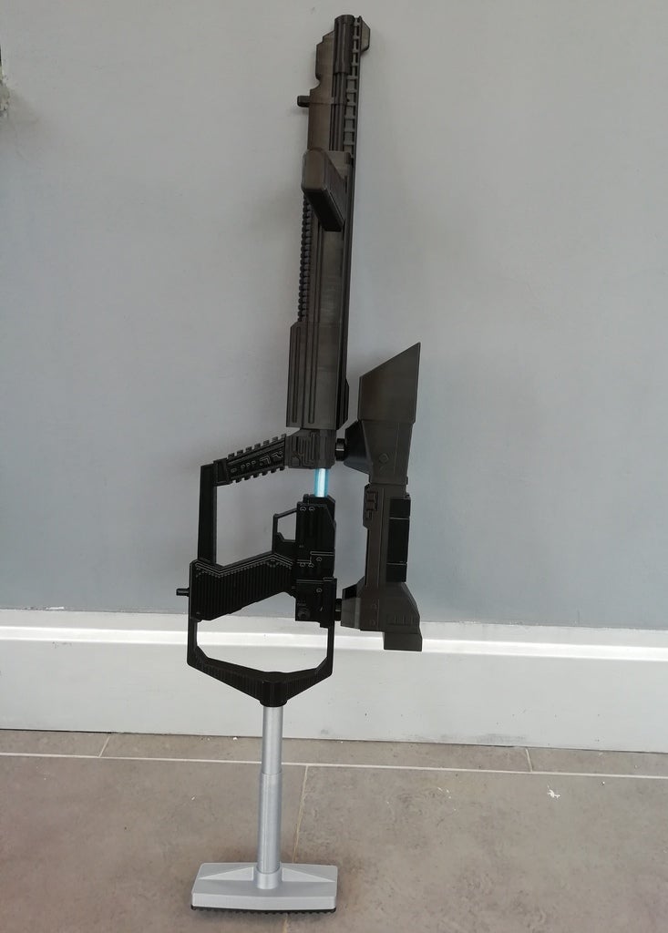 "V" the "Visitors" Laser Sniper Rifle by nacho3D Download free STL