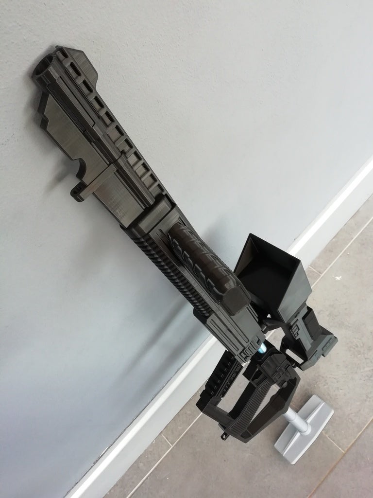 "V" the "Visitors" Laser Sniper Rifle by nacho3D Download free STL