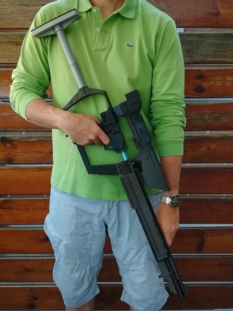 "V" the "Visitors" Laser Sniper Rifle by nacho3D Download free STL