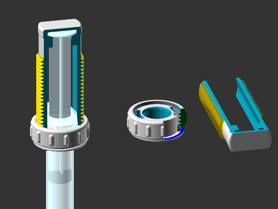 Miniatura 4 do modelo 3D Syringe Applicator