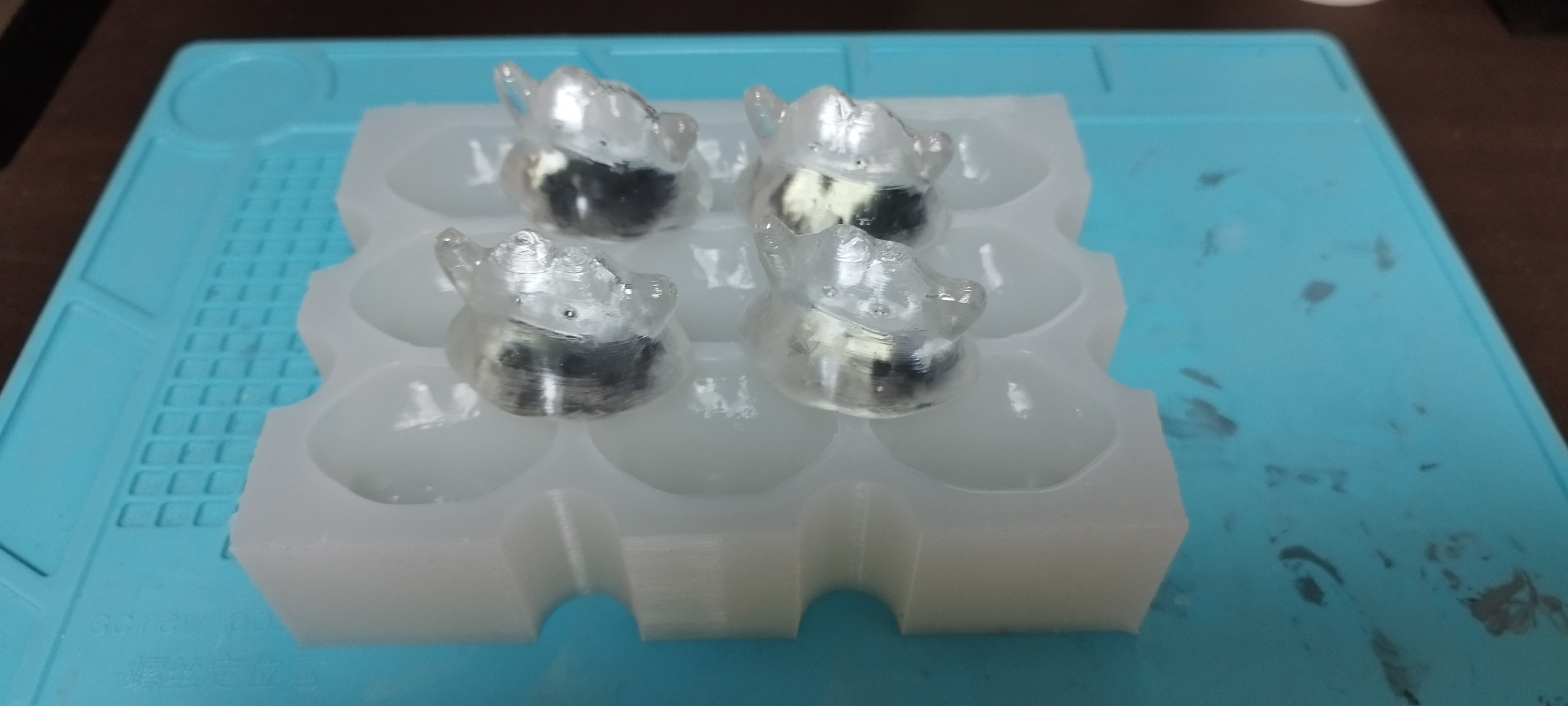 Multiple pocket monster resin molds shops