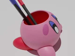 Pencil Cup Kirby por Darkness | Descargar modelo STL gratuito |  