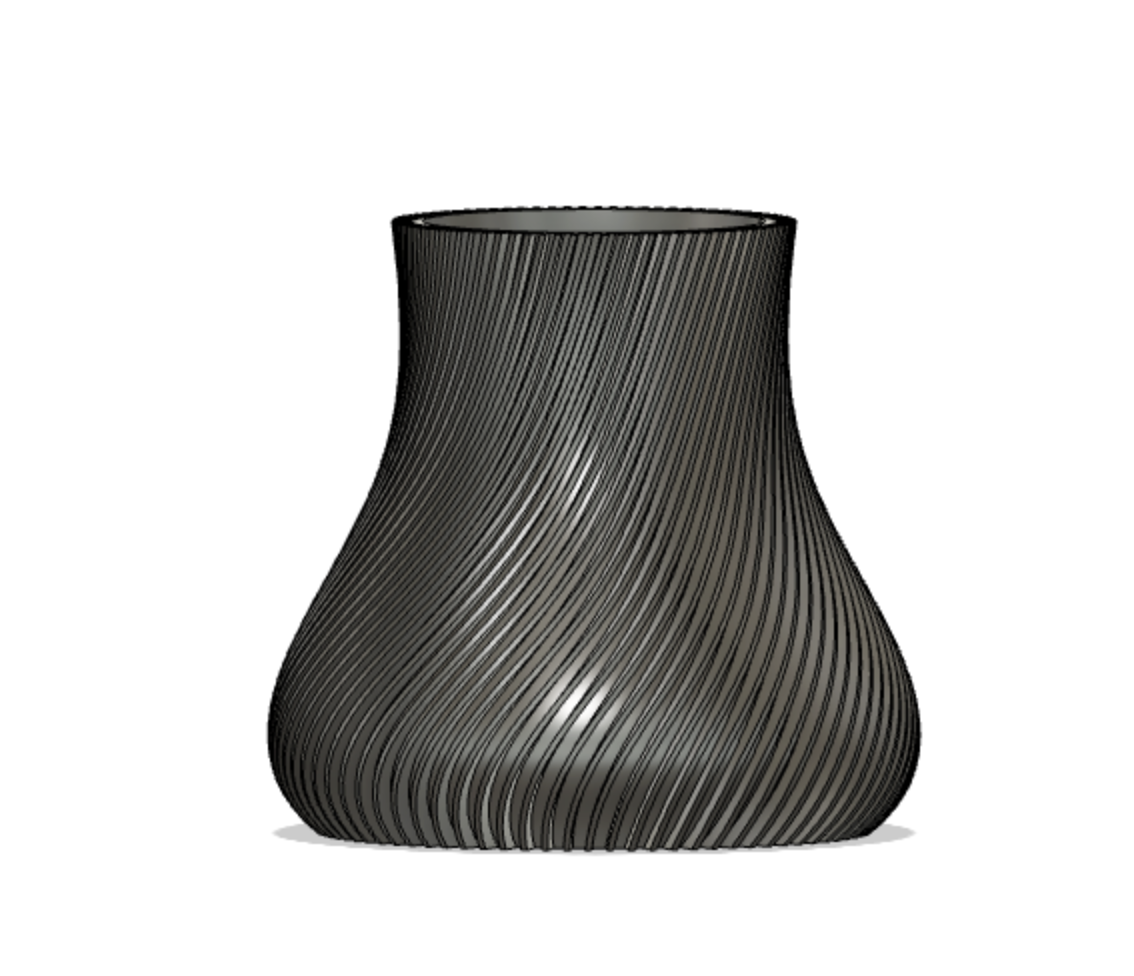 Spiral Vase for flower