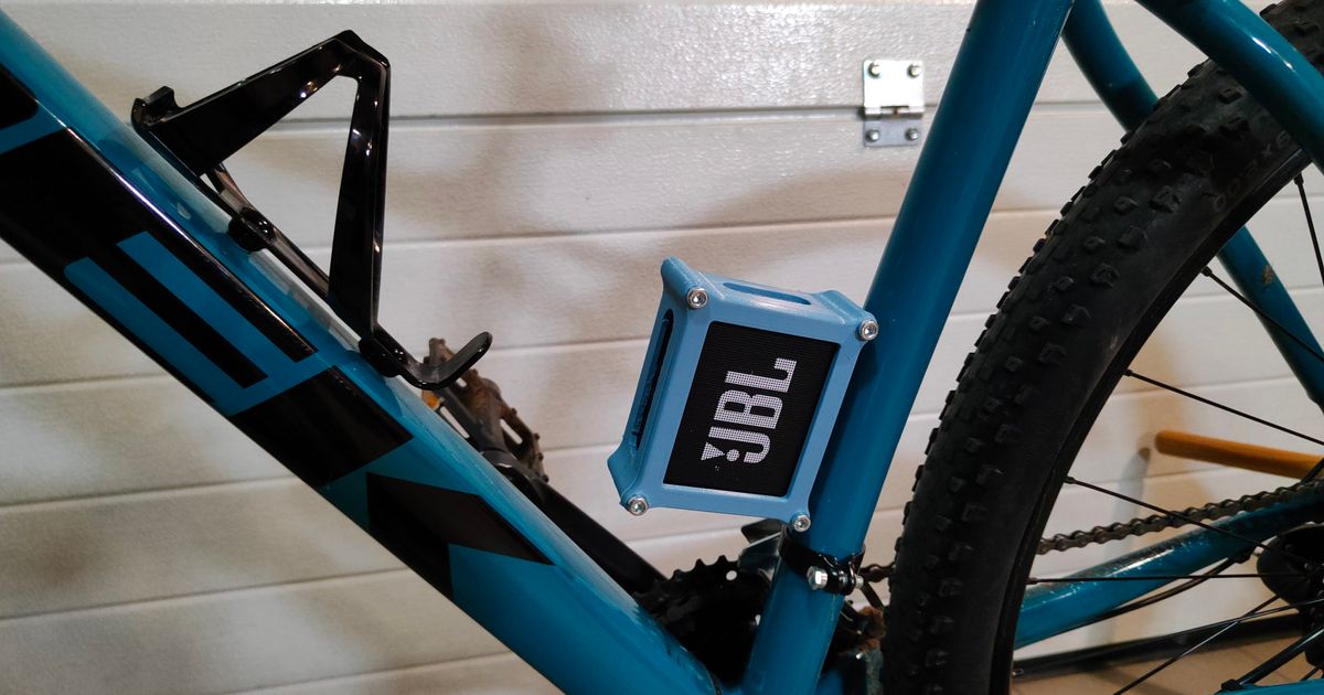 JBL GO 2 bike mount by Merlin Download free STL model