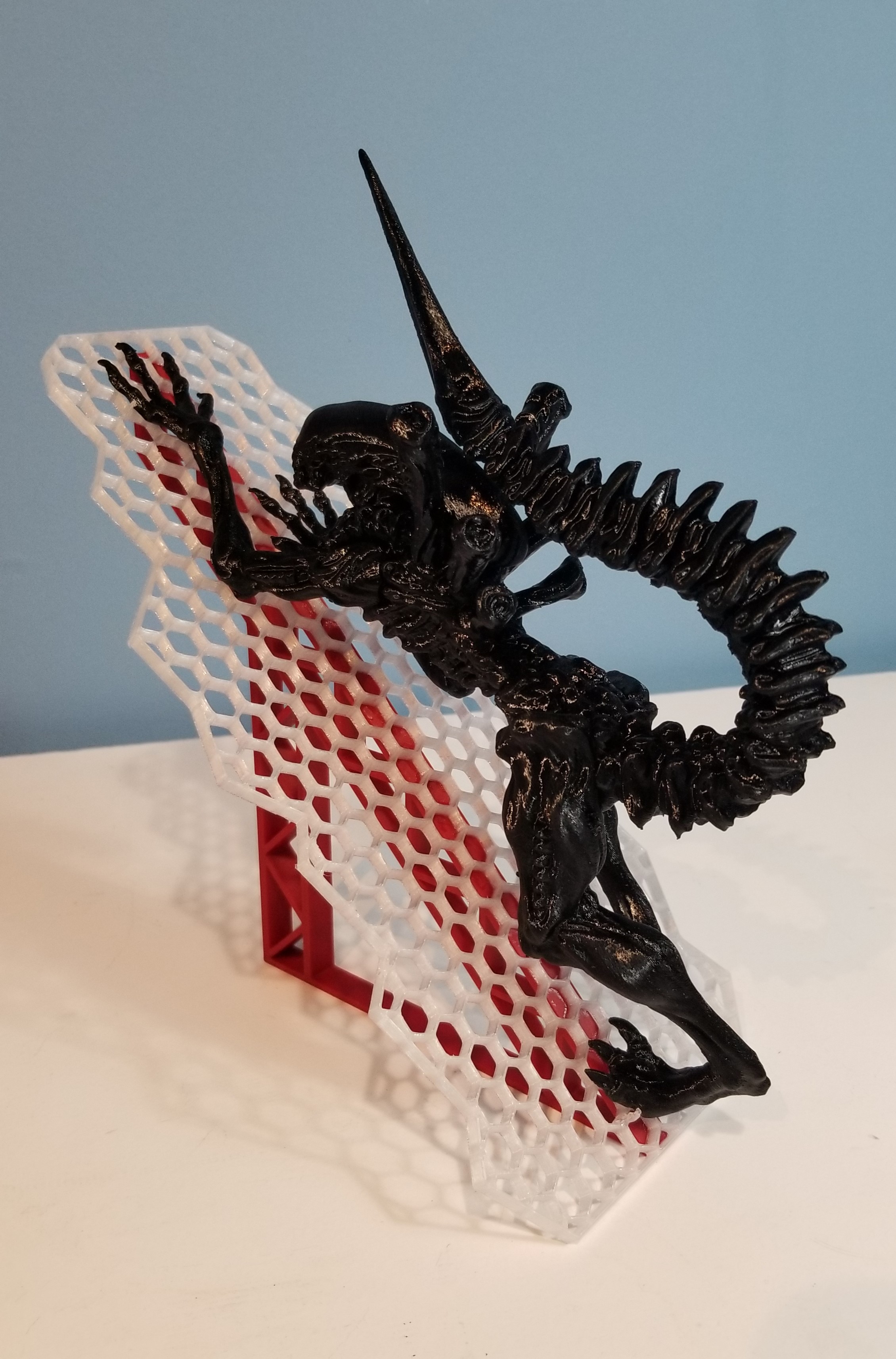Alien Xenomorph with Ramp by Gounn | Download free STL model ...