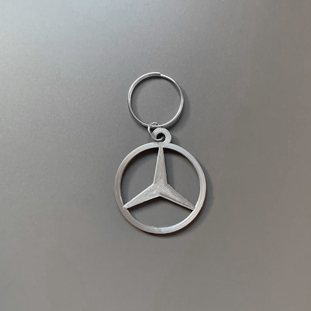 Mercedes keychain by Janeo | Download free STL model | Printables.com