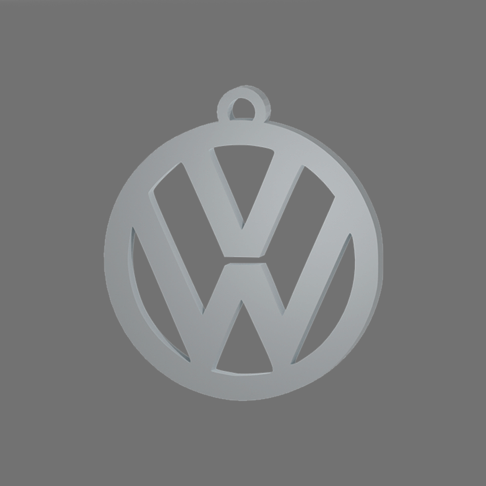 Volkswagen keychain by Janeo | Download free STL model | Printables.com