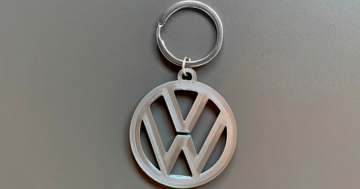 Volkswagen keychain by Janeo | Download free STL model | Printables.com