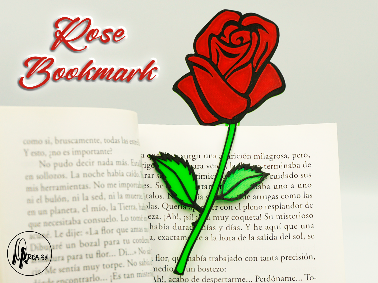 Rose Bookmark