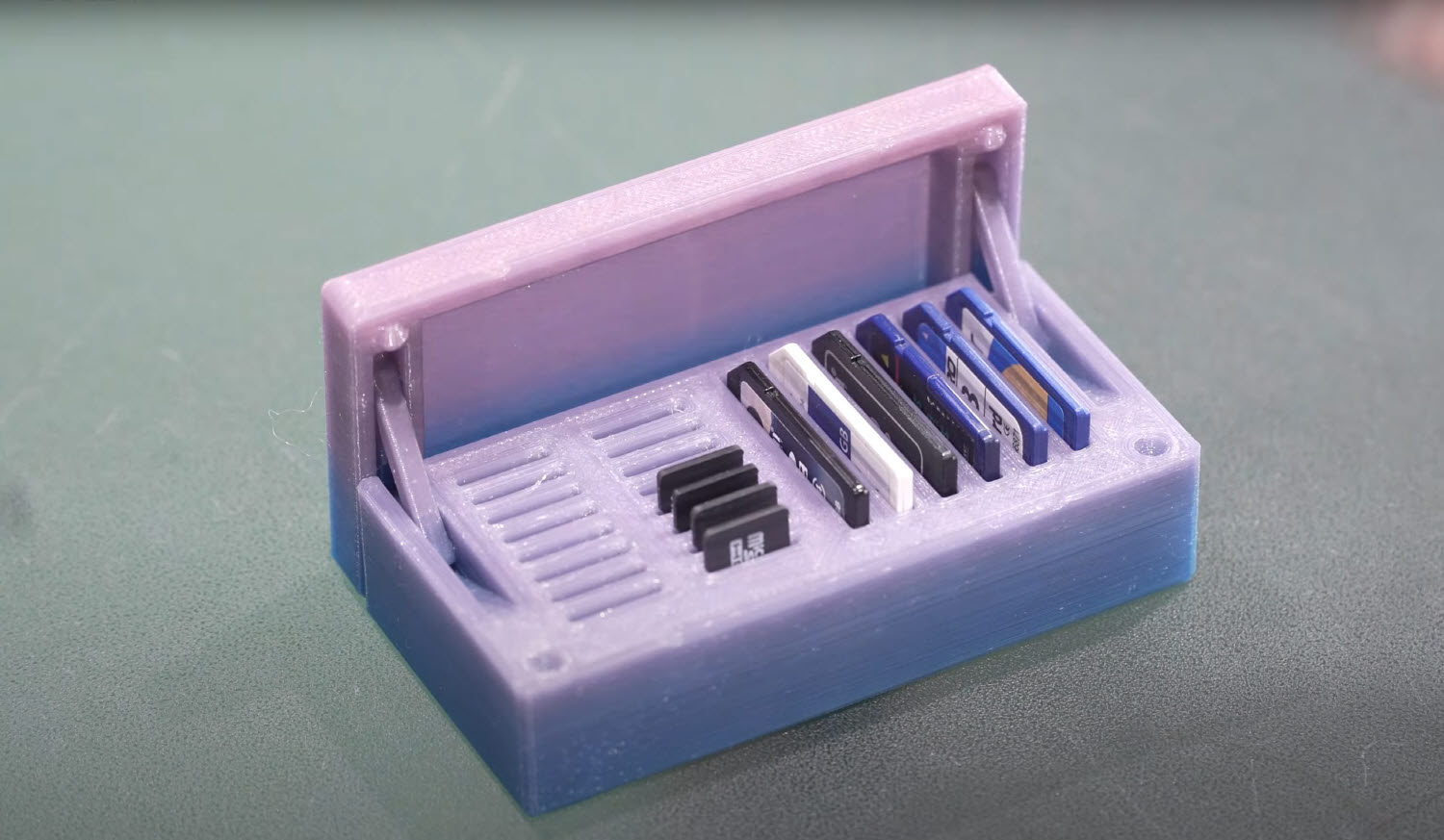 SD Card holder box