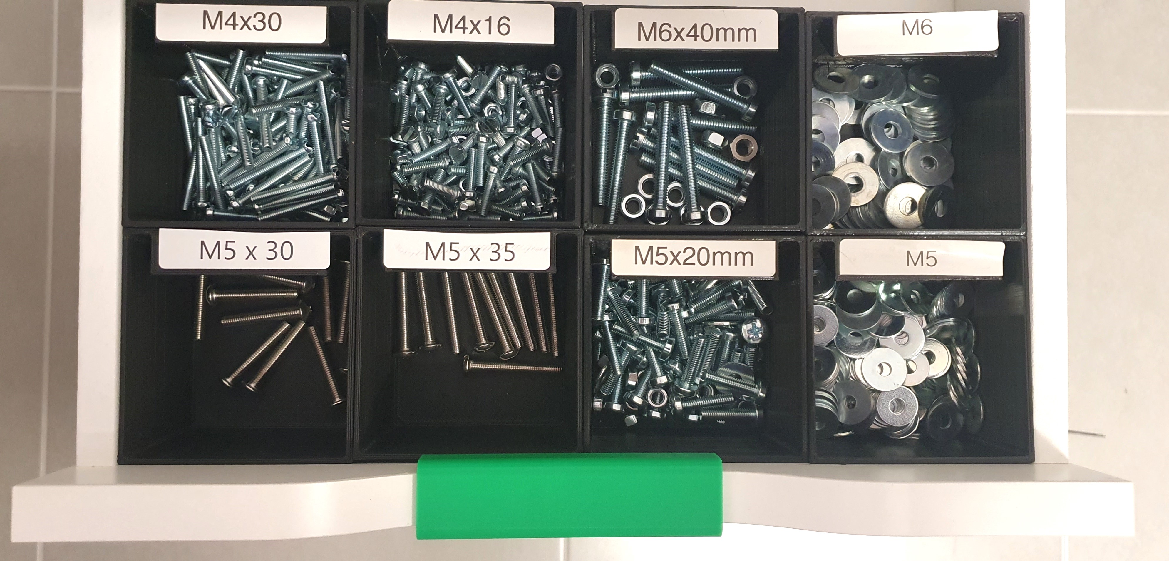 Ikea Alex Drawer Organisation