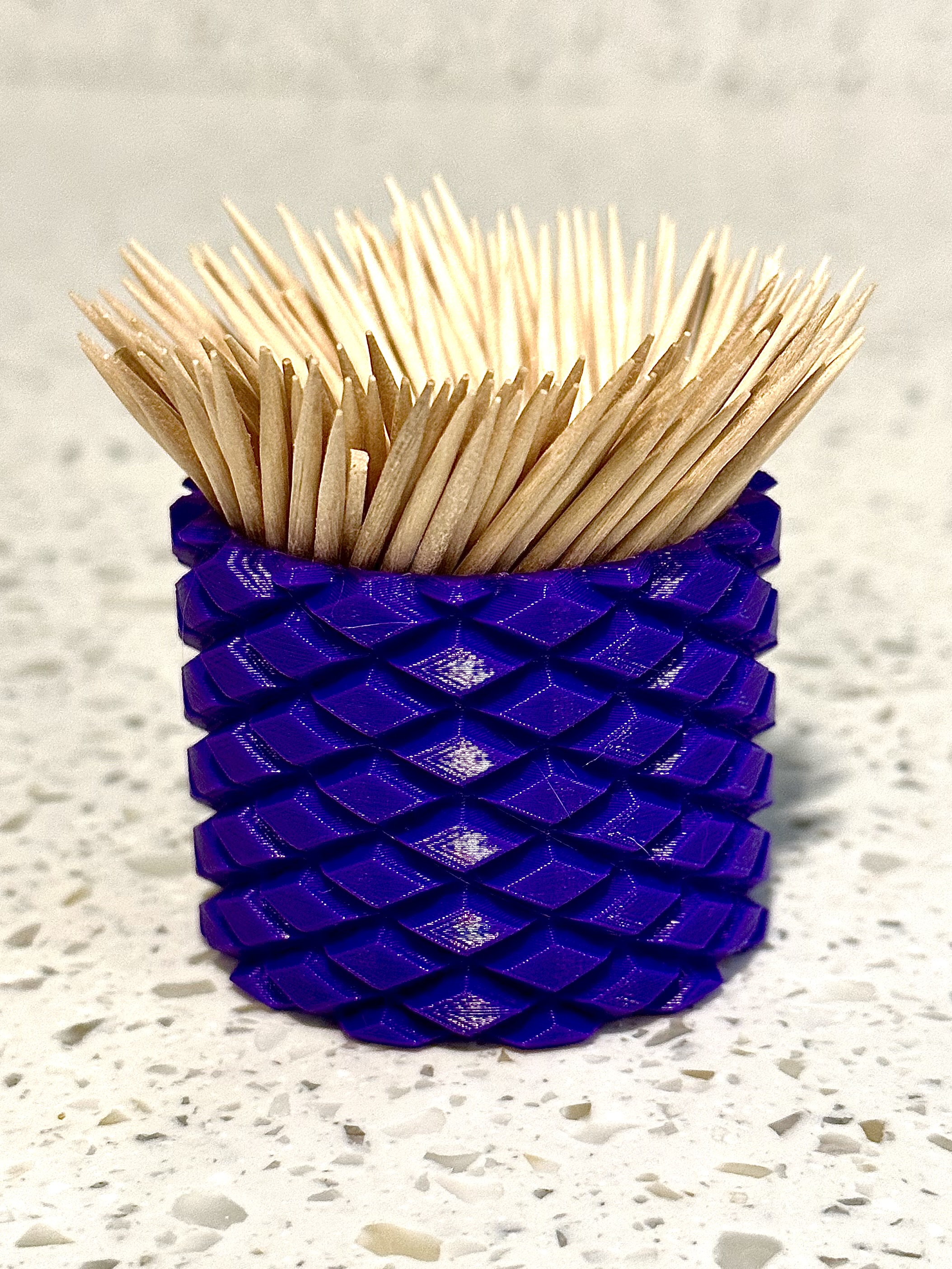 Knurled Bowl Container - Snack Holder - Food Carrier