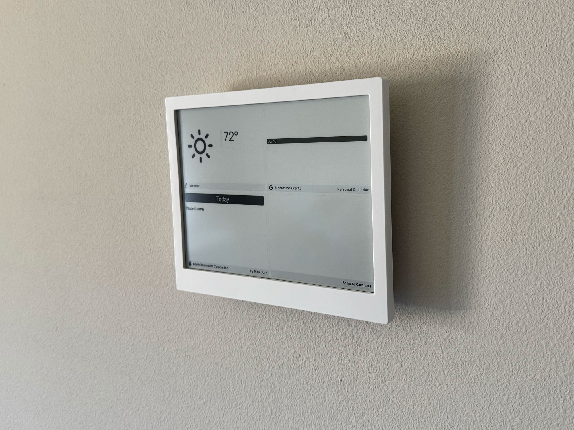 TRMNL X Wall Plate Mount