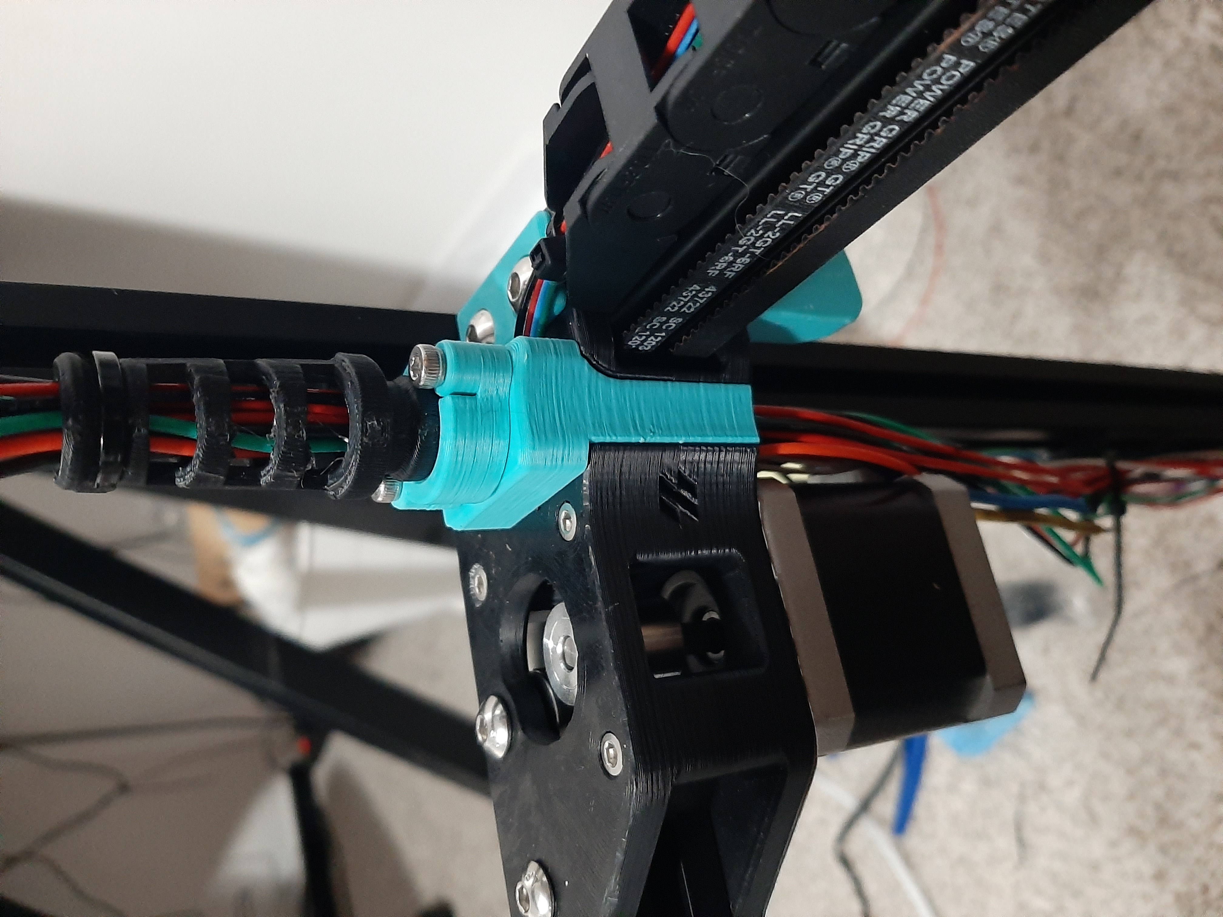 Voron Trident PUG (Parametric Umbilical Gland) Attachment for A/B drive