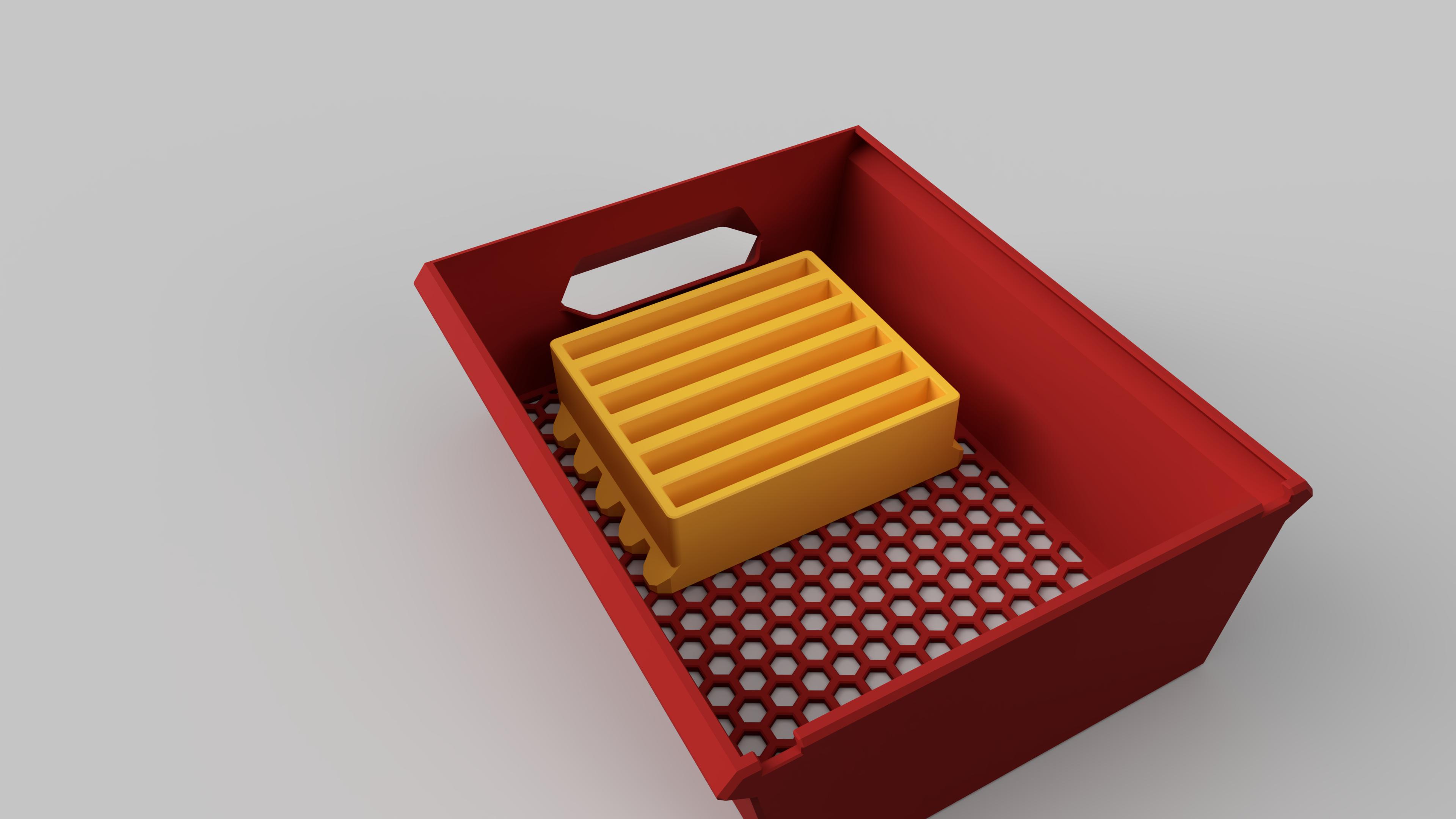 Under Desk Drawer by Peters Download free STL model