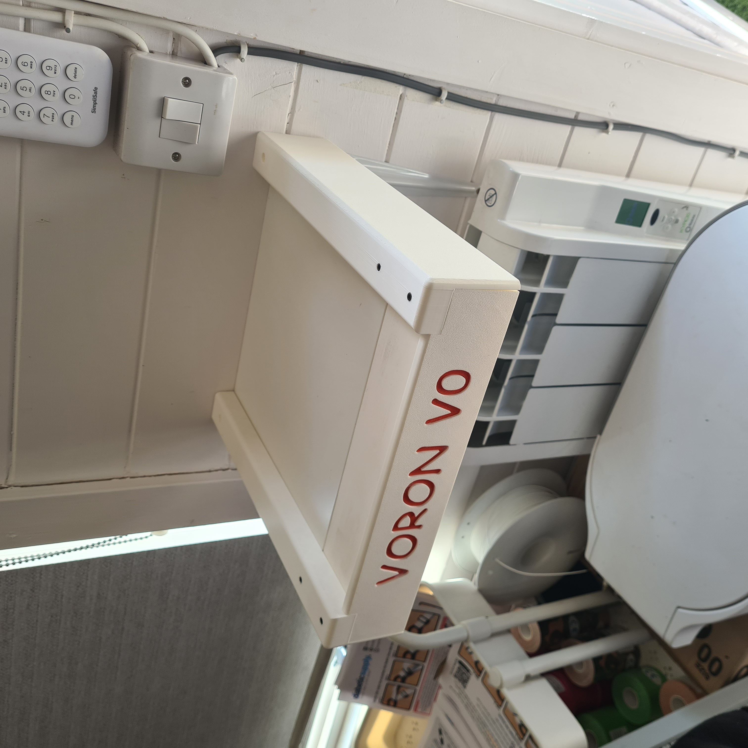 Voron 0.1 / 0.2 Ikea Shelf Mod LACK Wall shelf, white, 30x26 cm by