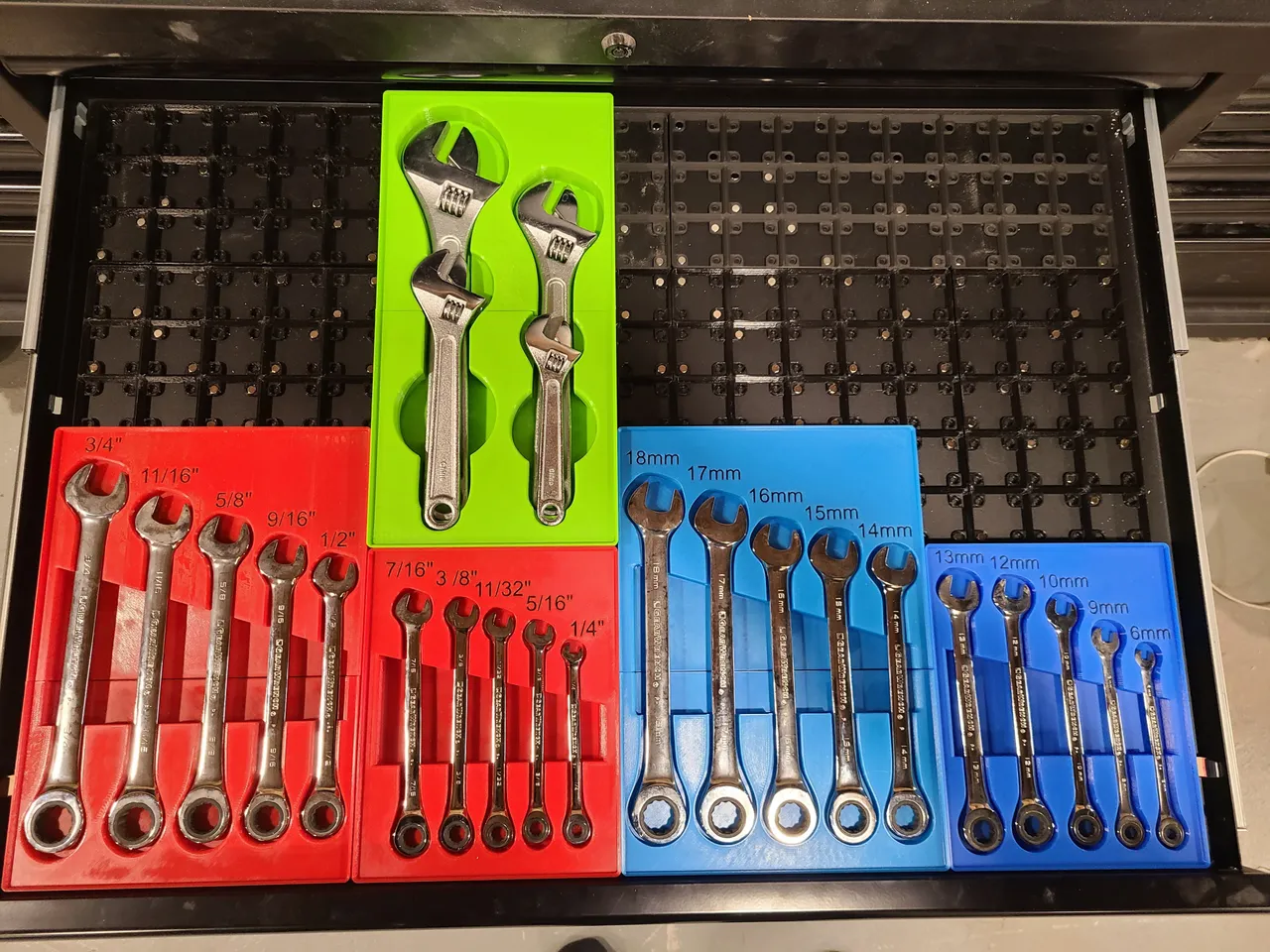 Foam Organizer for Shadowing Wrenches