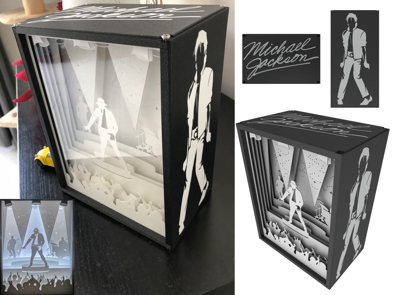 LightBox - Michael Jackson by Regis | Download free STL model