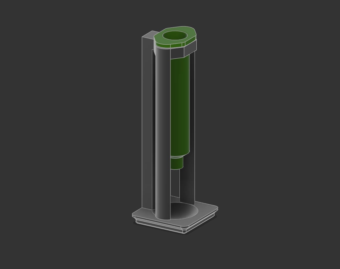 Gridfinity Flux / Syringe Holder