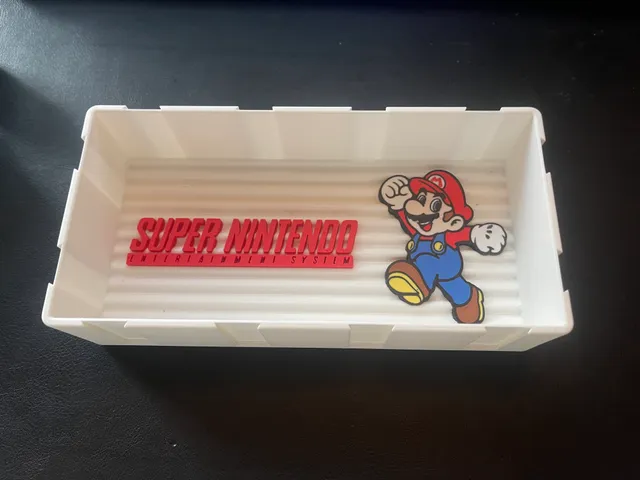 SNES controller tray