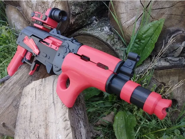 I fixed my NERF Fortnite Sniper. (Needed New Charge handle) What