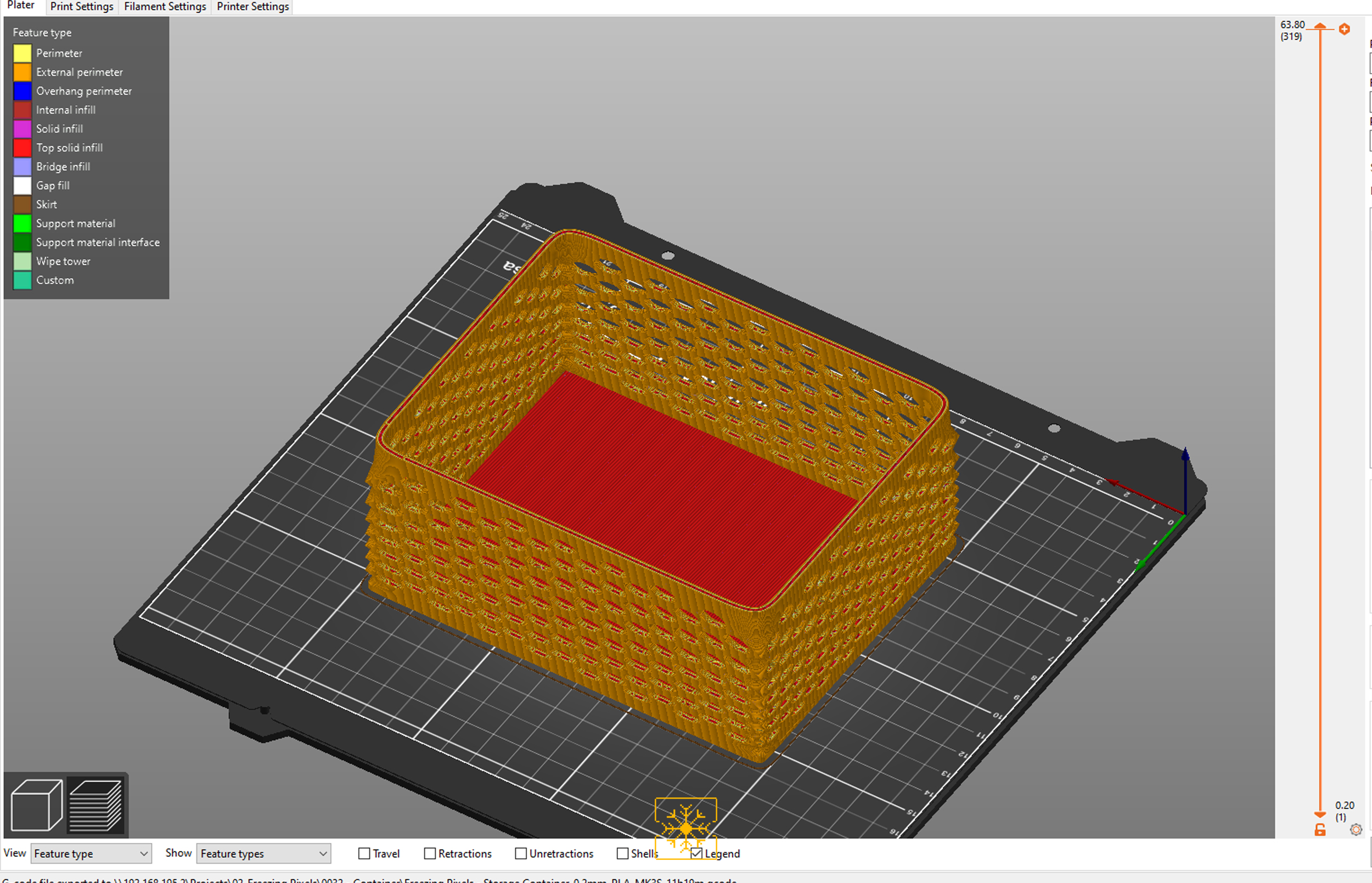 Freezing Pixels - Design Storage Container — miniatura 5