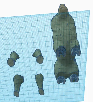 Husky with moving legs by Nukem75 | Download free STL model ...