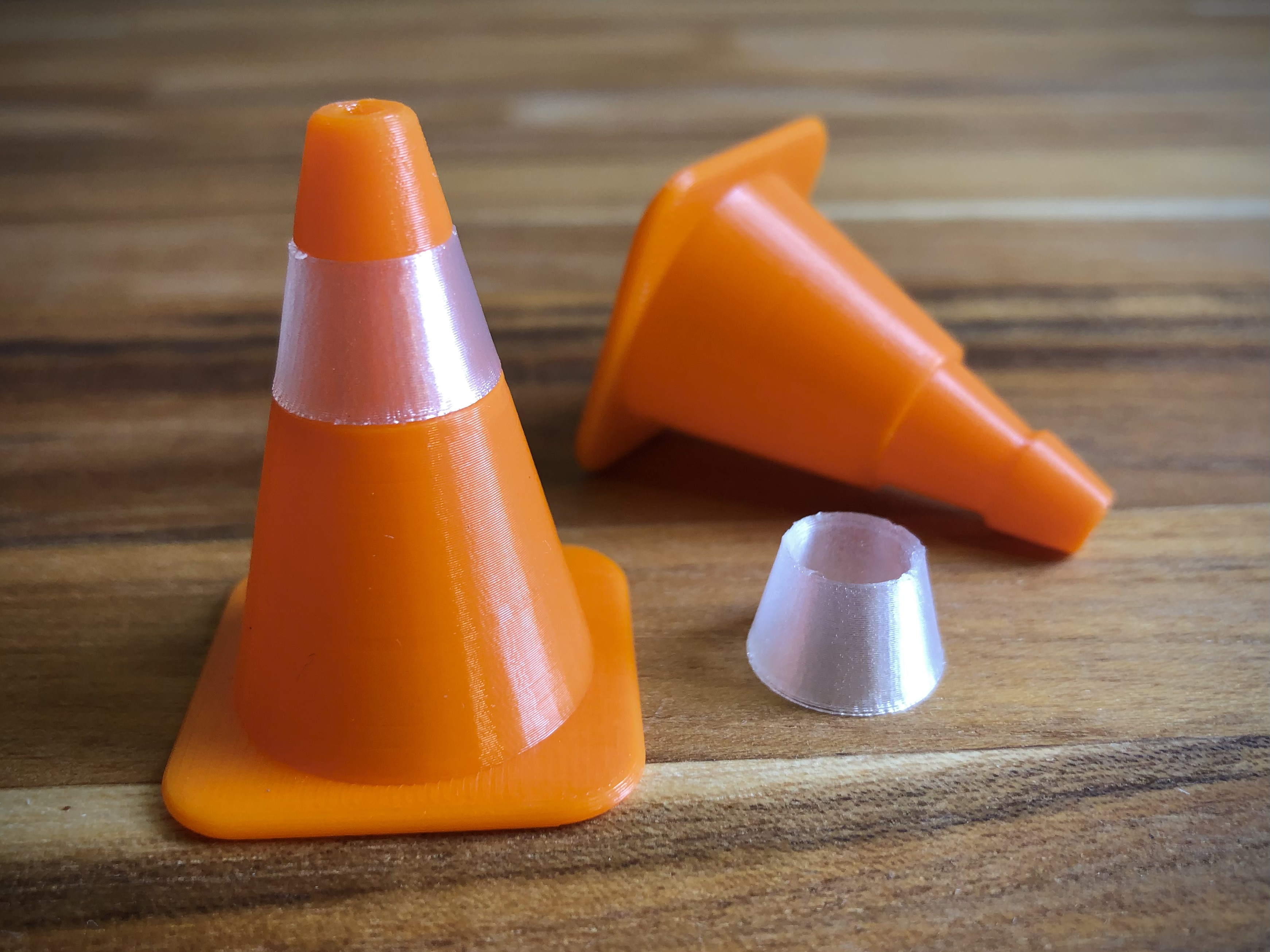 2-Piece TPU Traffic Cone