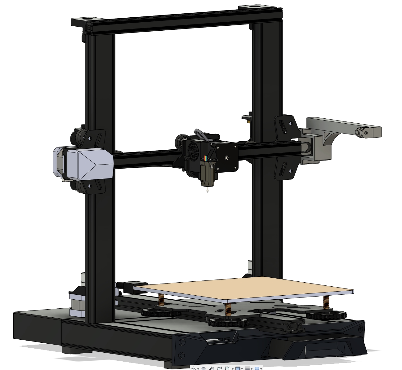 Ender 3 S1 Pro Beagle cam XZ Axis mount by JmsOG Download free STL