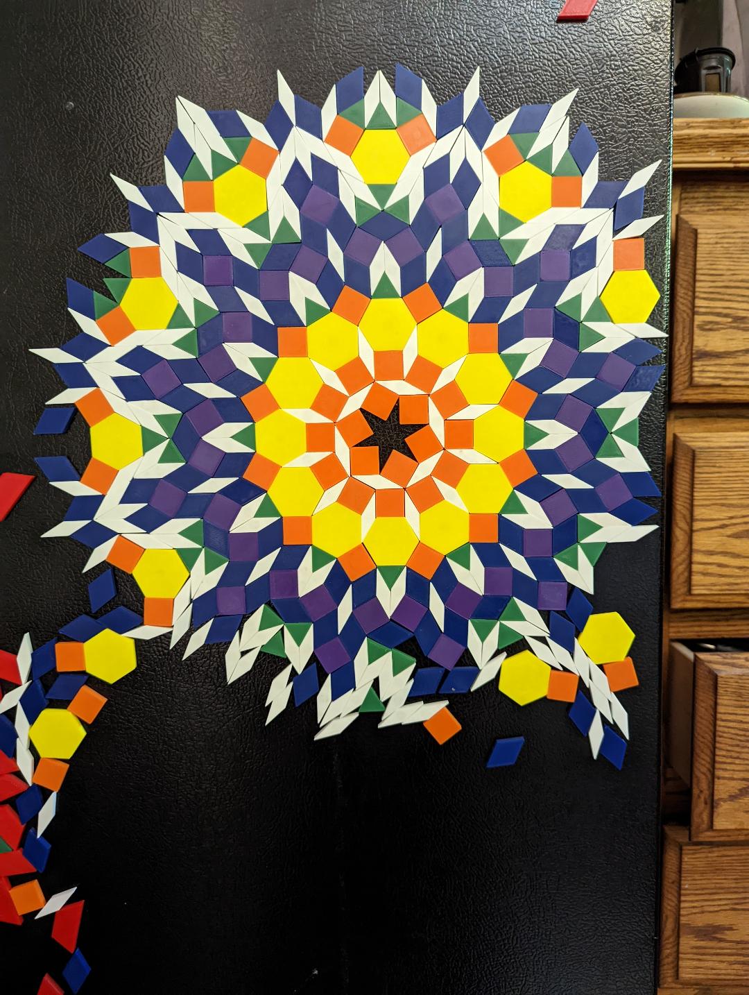 Geometric Refrigerator Magnets