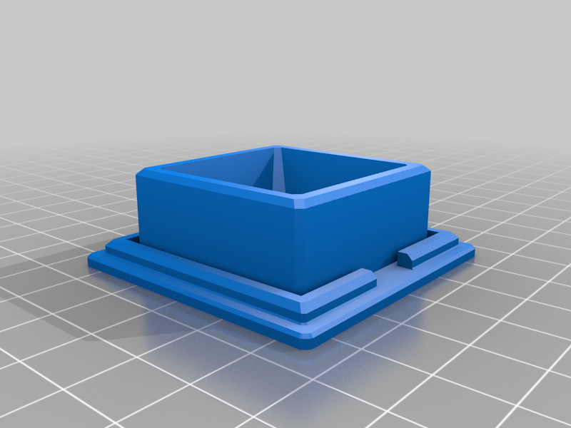 Miniatura 6 do modelo 3D Alpha Strike Card Building Stand - Small Square Base (basic)
