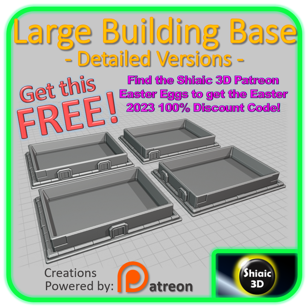 Miniatura 3 do modelo 3D Alpha Strike Card Building Stand - Small Square Base (basic)