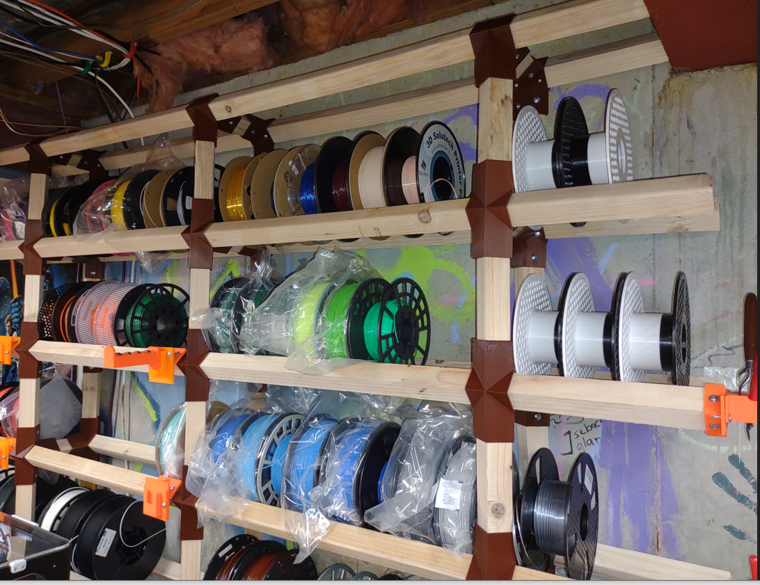 Remix spool storage by dave wilson | Download free STL model ...