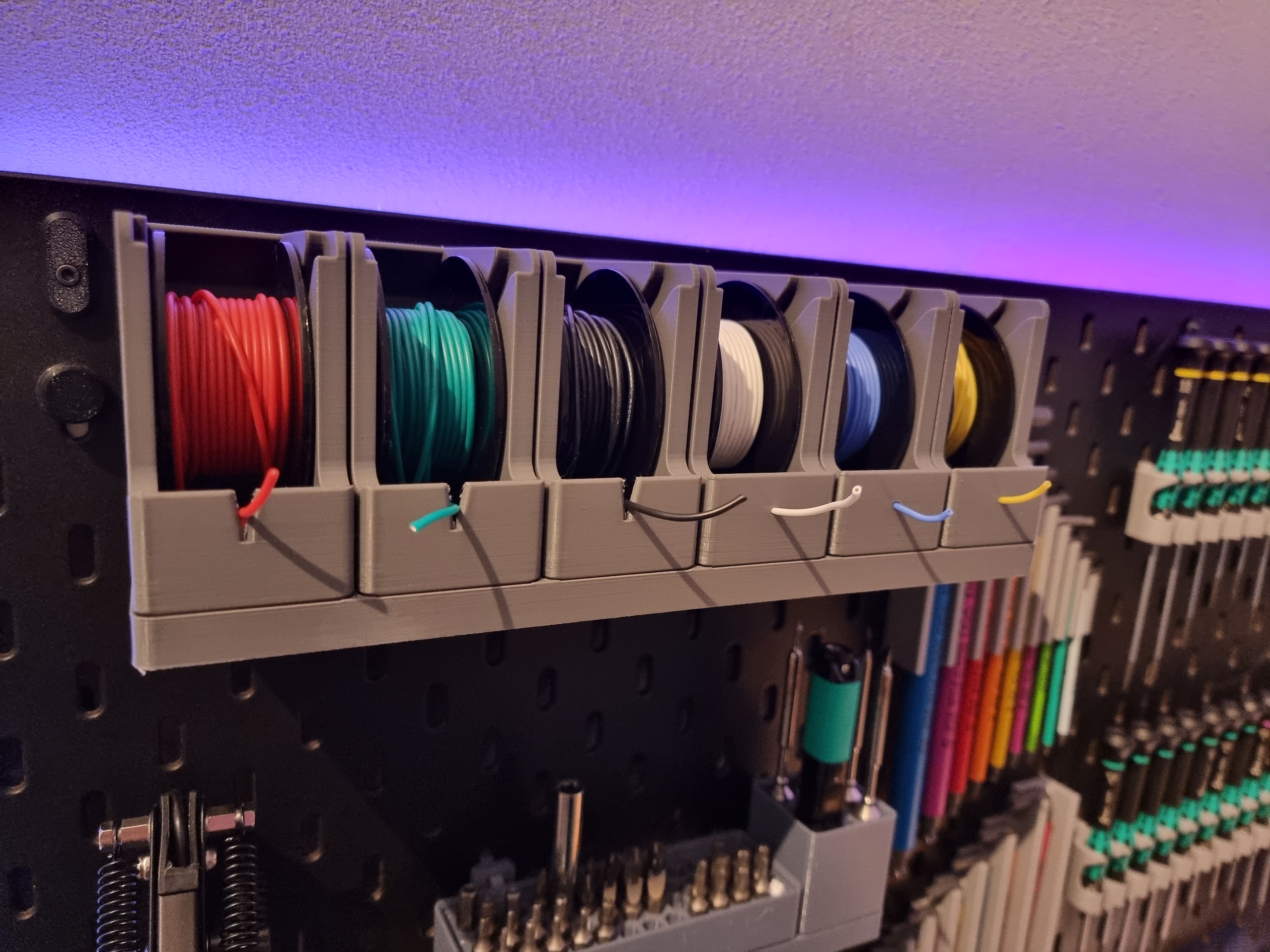 Wire Holder Gridfinity 3D model thumbnail