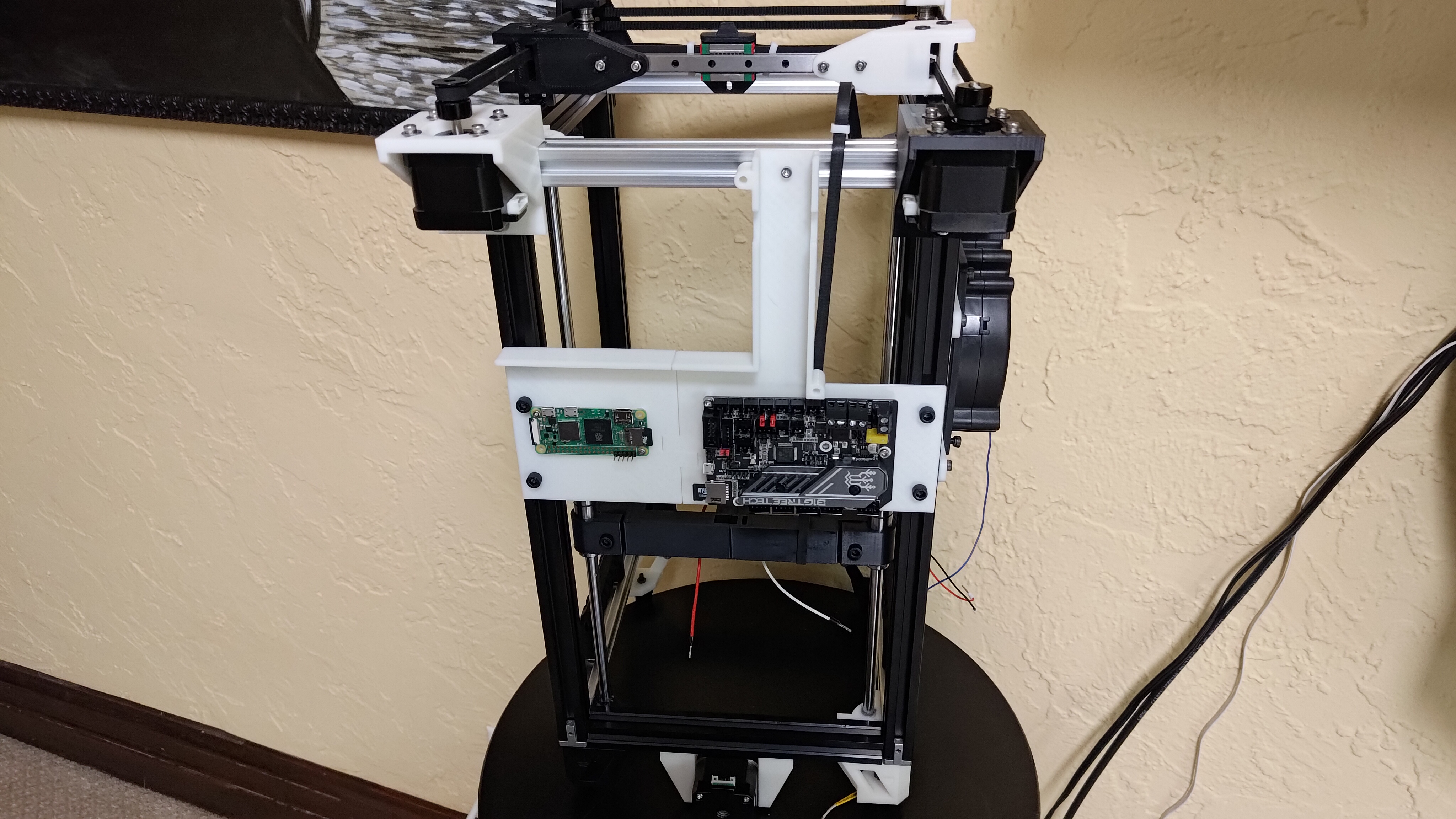 Ugly skr e3v3 pi z0 mount for Rook 2020