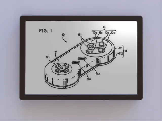 SNES Controller Patent Art